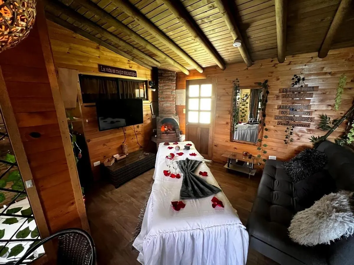 Cabana Con Jacuzzi, Masaje En Sitio Opcional Y Chimenea Romantica-Santa Elena Medellin Colombia