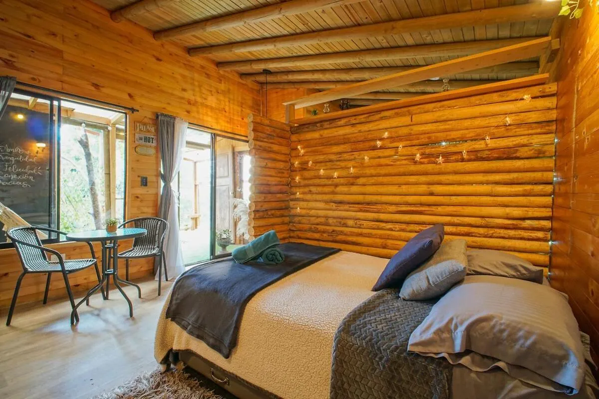 Chalet Cabana Con Jacuzzi, Masaje En Sitio Opcional Y Chimenea Romantica-Santa Elena Medellin Colombia