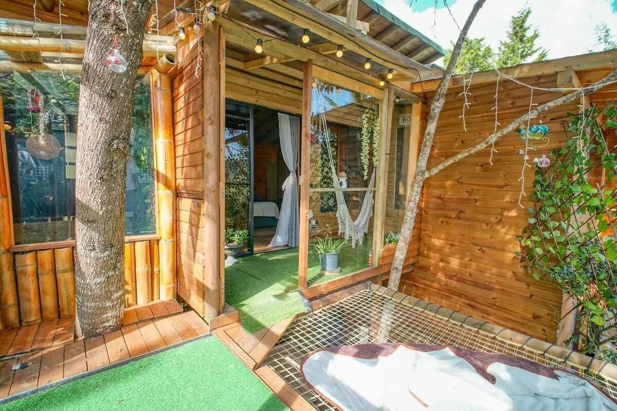 Cabana Con Jacuzzi, Masaje En Sitio Opcional Y Chimenea Romantica-Santa Elena Medellin