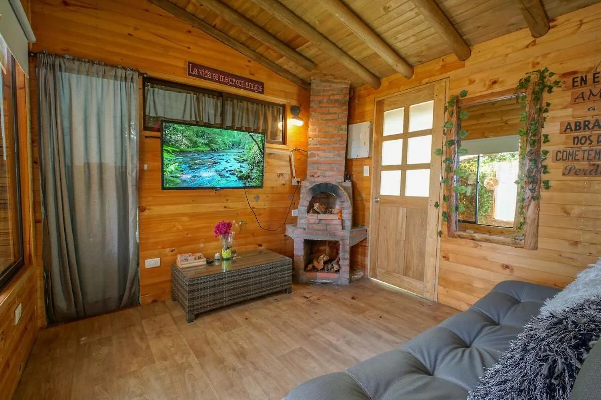 Chalet Cabana Con Jacuzzi, Masaje En Sitio Opcional Y Chimenea Romantica-Santa Elena Medellin