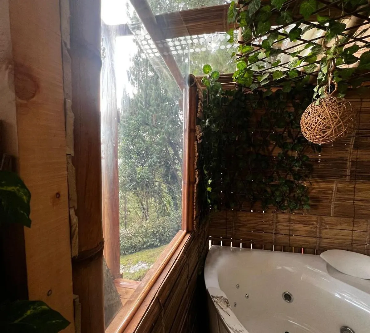 Cabana Con Jacuzzi, Masaje En Sitio Opcional Y Chimenea Romantica-Santa Elena Medellin Chalet
