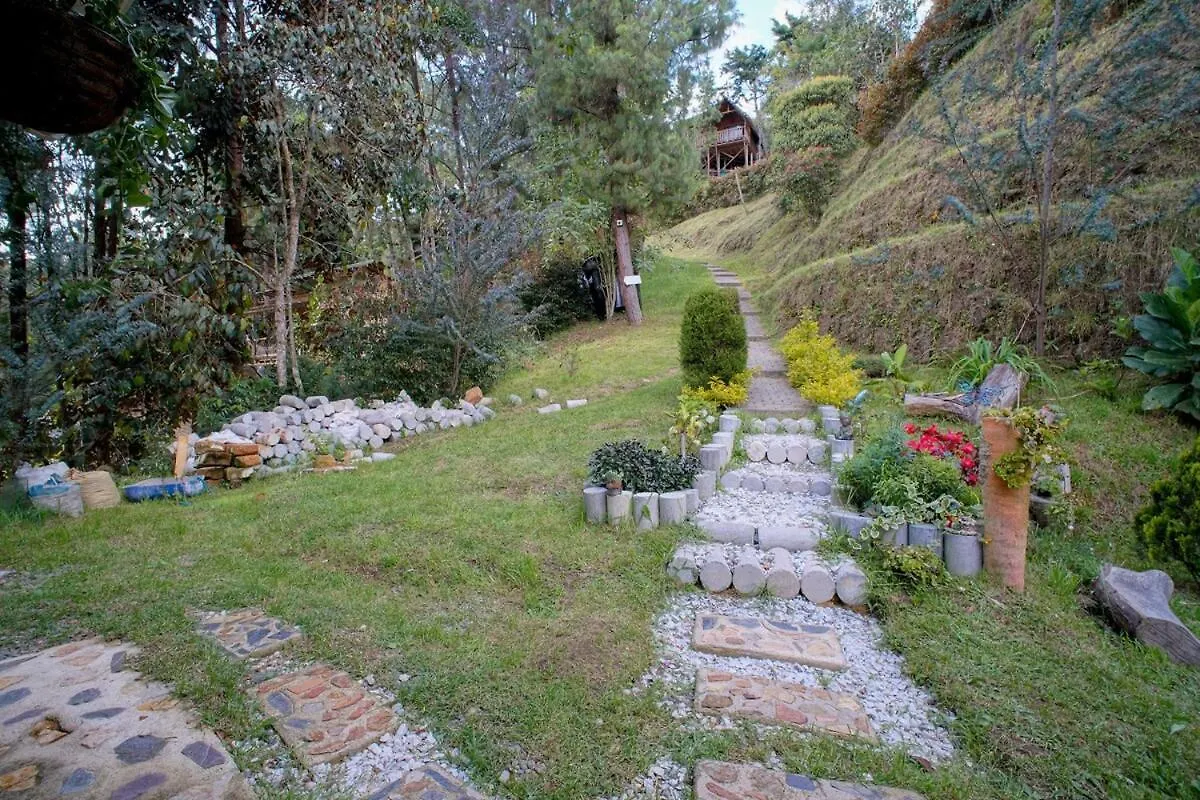 Cabana Con Jacuzzi, Masaje En Sitio Opcional Y Chimenea Romantica-Santa Elena Medellin Chalet