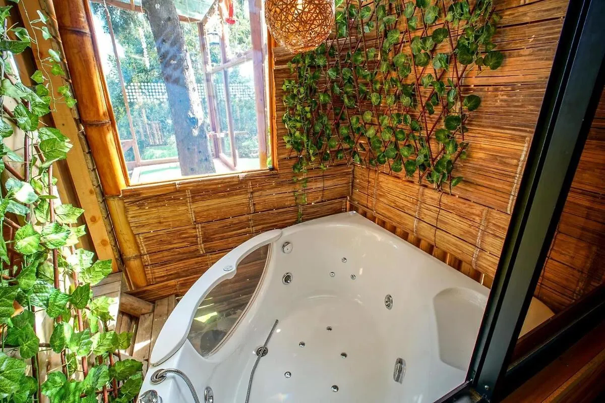 Cabana Con Jacuzzi, Masaje En Sitio Opcional Y Chimenea Romantica-Santa Elena Medellin