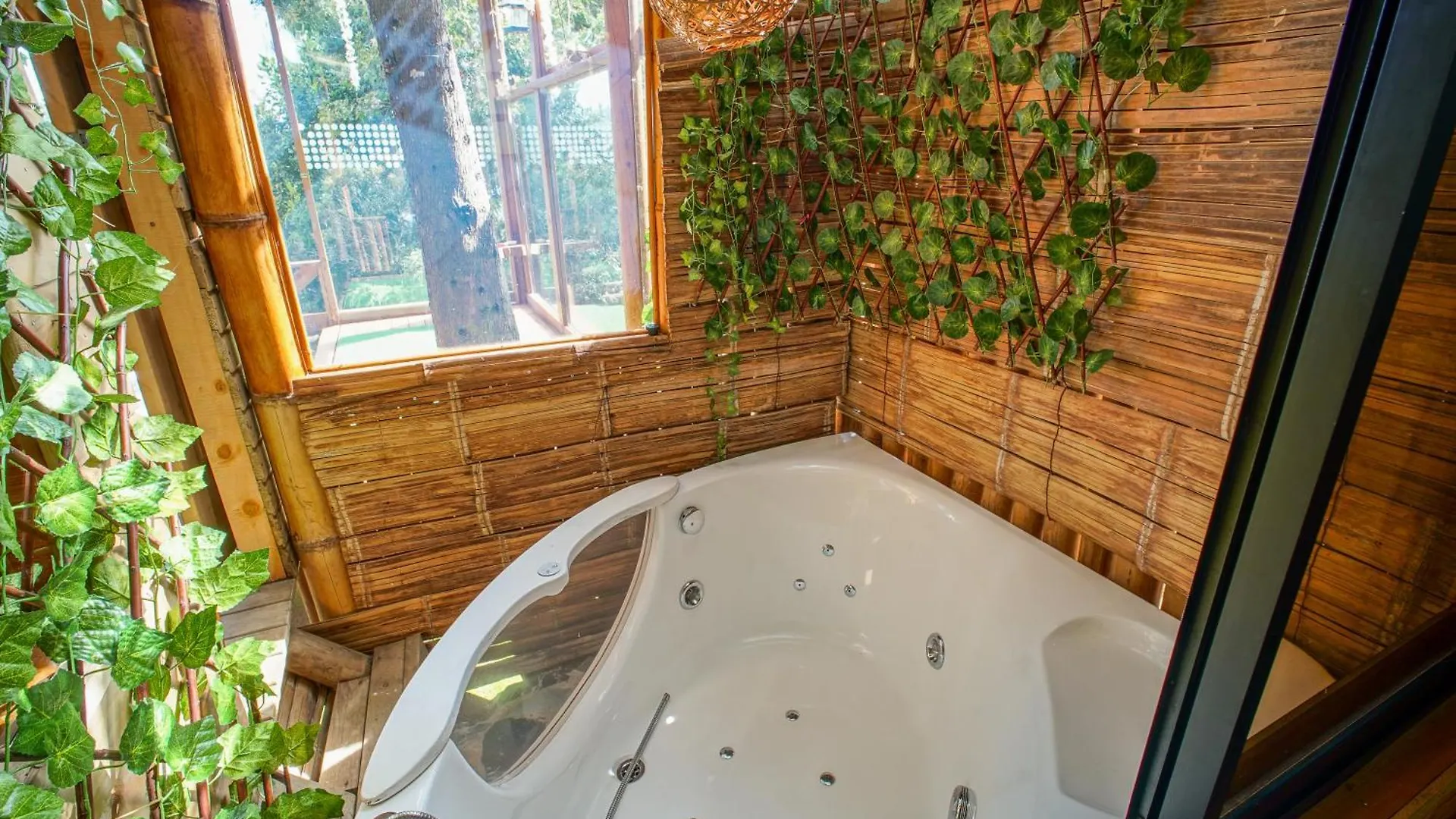 Cabana Con Jacuzzi, Masaje En Sitio Opcional Y Chimenea Romantica-Santa Elena Medellin Chalet